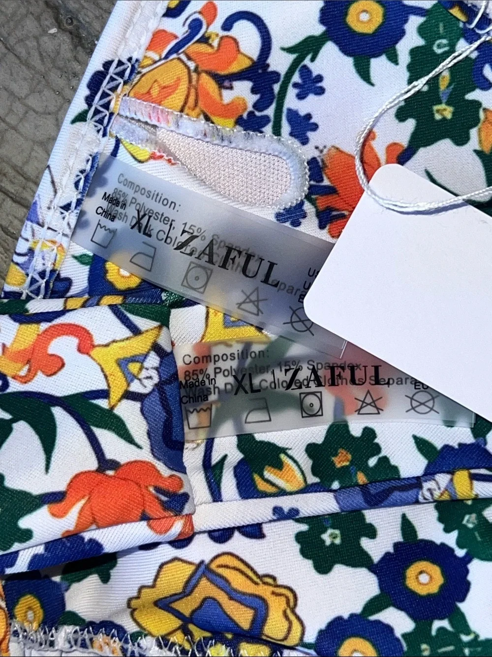 Zaful vibrant floral